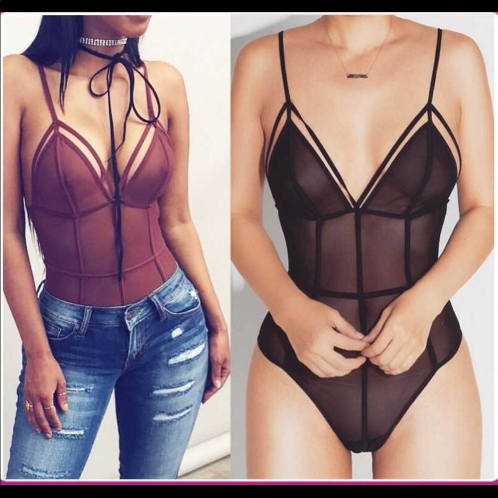 Seethru bodysuit
